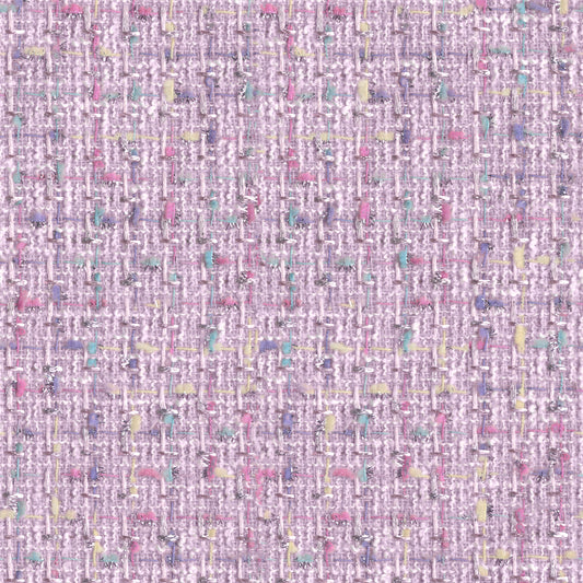 Dream House Purple Tweed Wallpaper