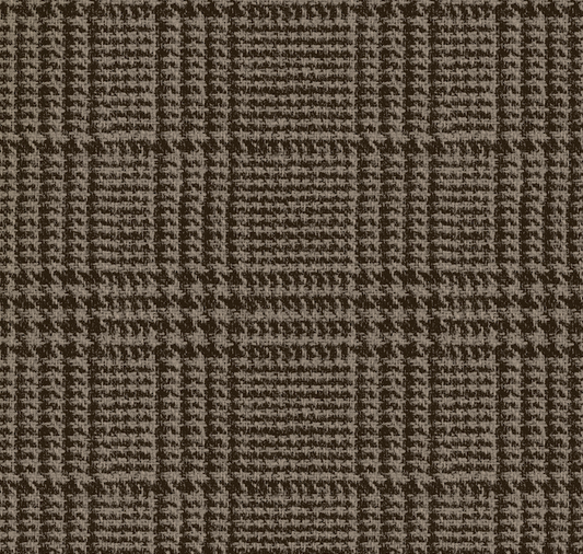 Kingsley Brown Plaid Wallpaper