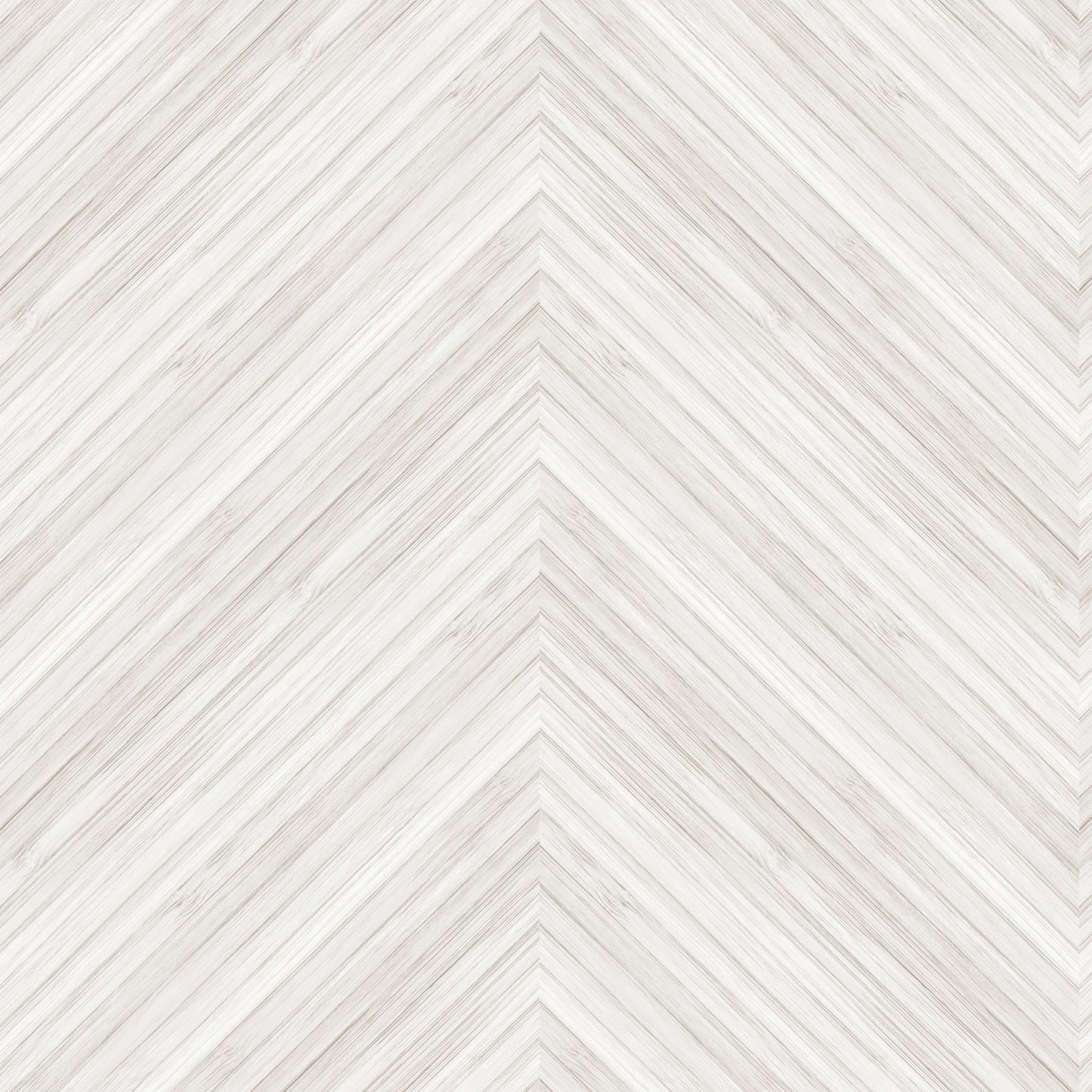 Oversized Bamboo Chevron Wallpaper in Cream