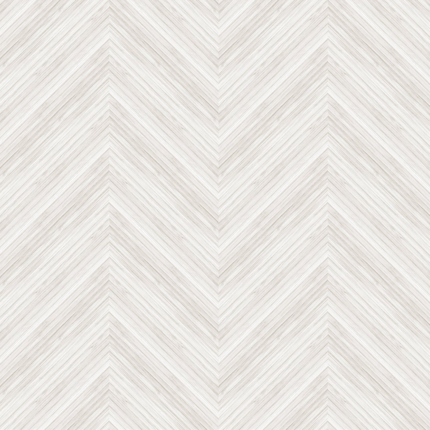 Bamboo Chevron Wallpaper in Cream Vinyl