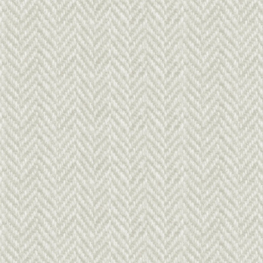 Cream Herringbone Tweed Wallpaper
