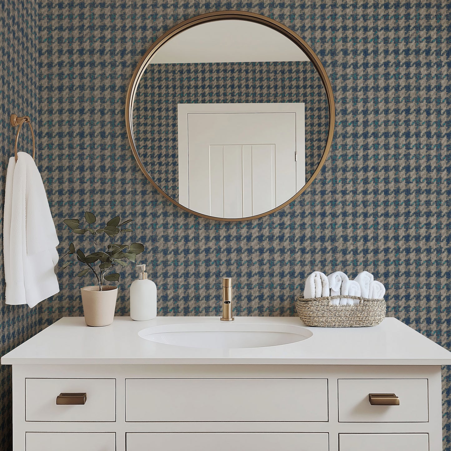 St. Andrews Tweed Wallpaper