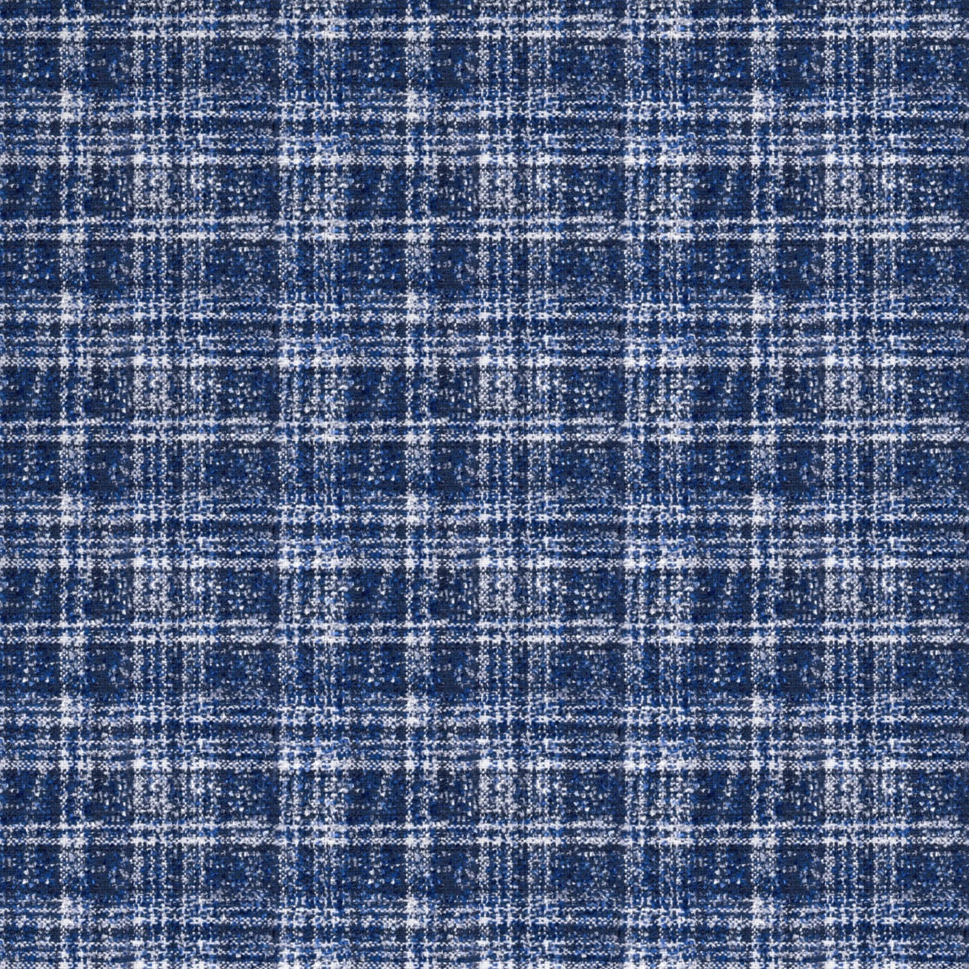 Royal Blue Plaid Wallpaper
