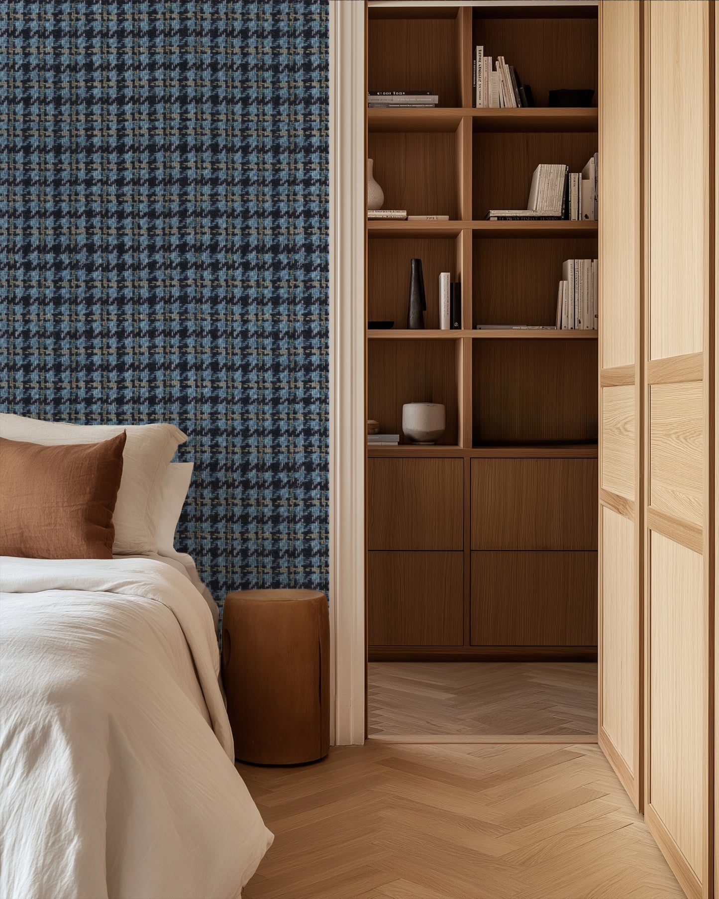 Private School Tweed Wallpaper