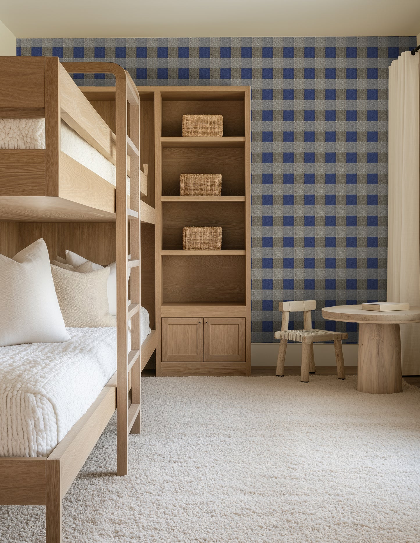 Herringbone in Suit Quartet Wallpaper