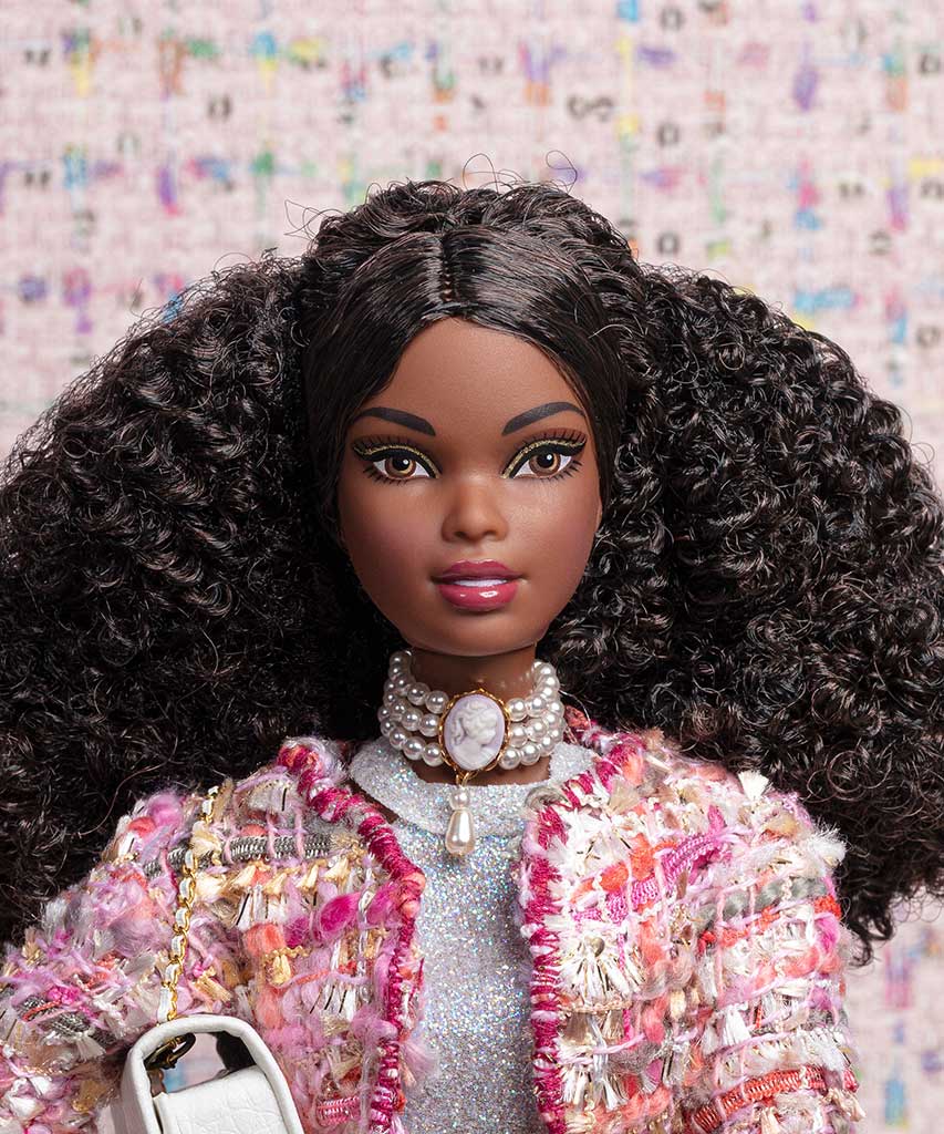 Cameo Necklace Framed Barbie