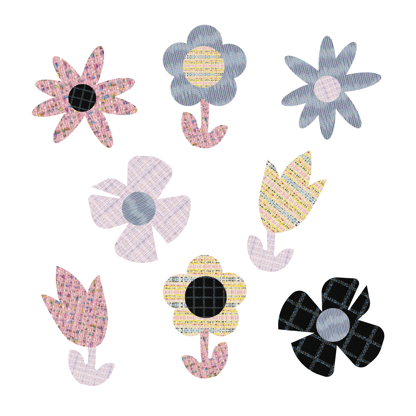 Floral Wall Decal Set