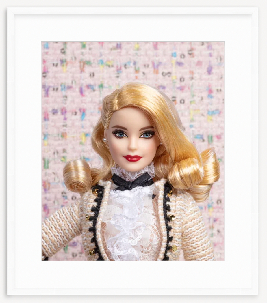 Haute Bow Framed Barbie