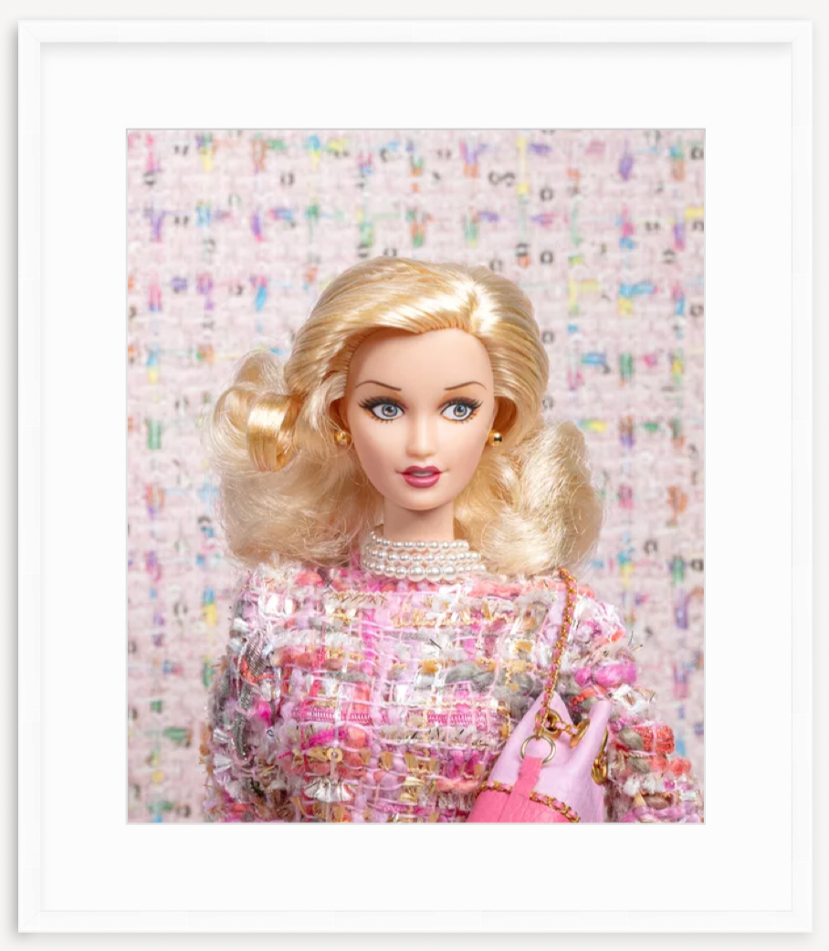 Perfectly Pink Framed Barbie Housewife Essentials Perfectly Pink Framed Barbie Housewife Essentials