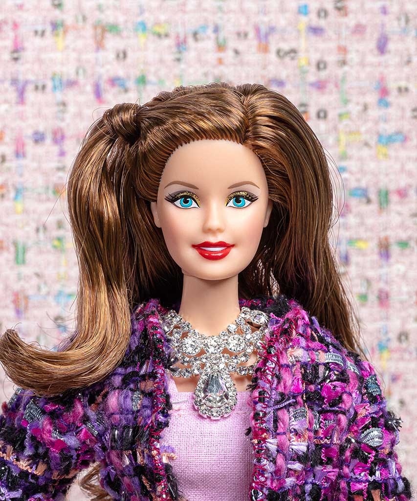Diamond Drop Framed Barbie