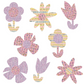 Floral Wall Decal Set