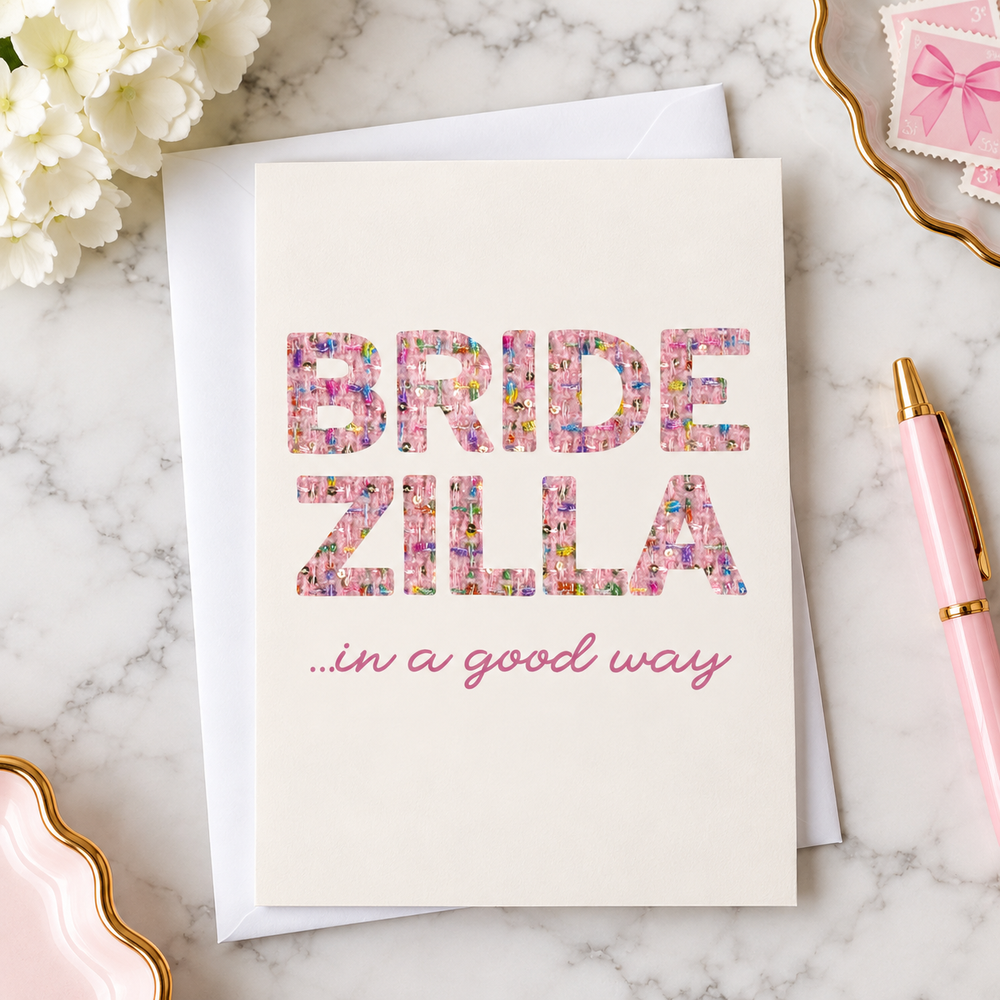 Bridezilla Greeting Card
