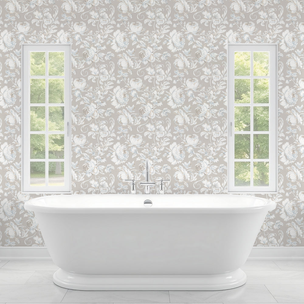 Cottage Chintz in Clay with Ink