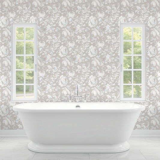 Cottage Chintz in Clay with Ink