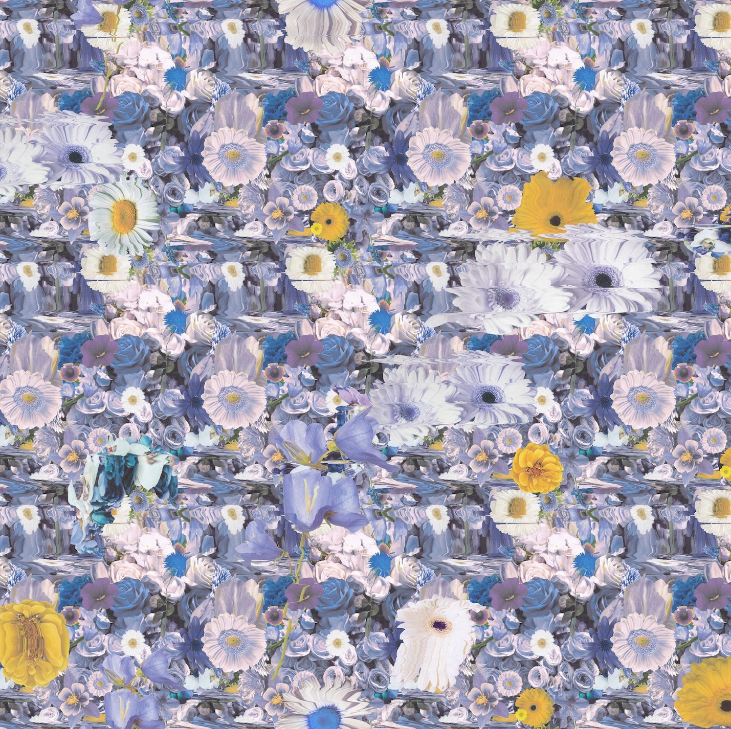 Blue Flower Trip Wallpaper