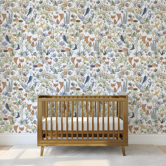 Foxy Forest Wallpaper