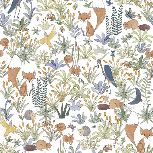 Foxy Forest Wallpaper
