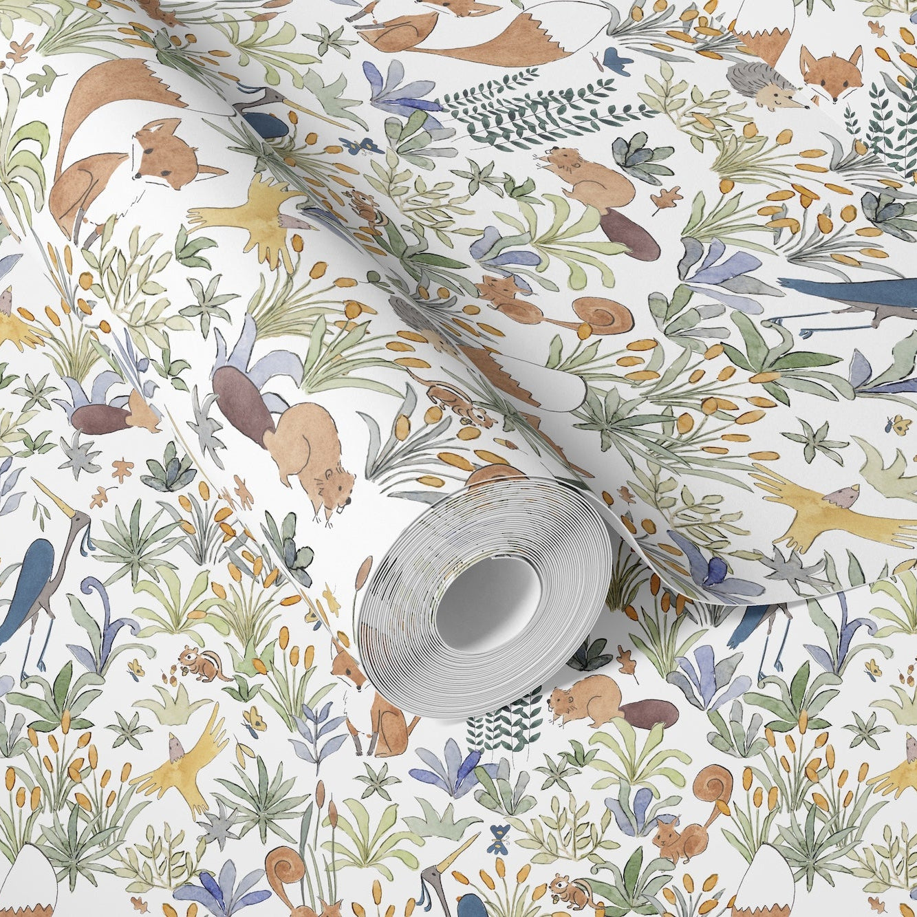 Foxy Forest Wallpaper