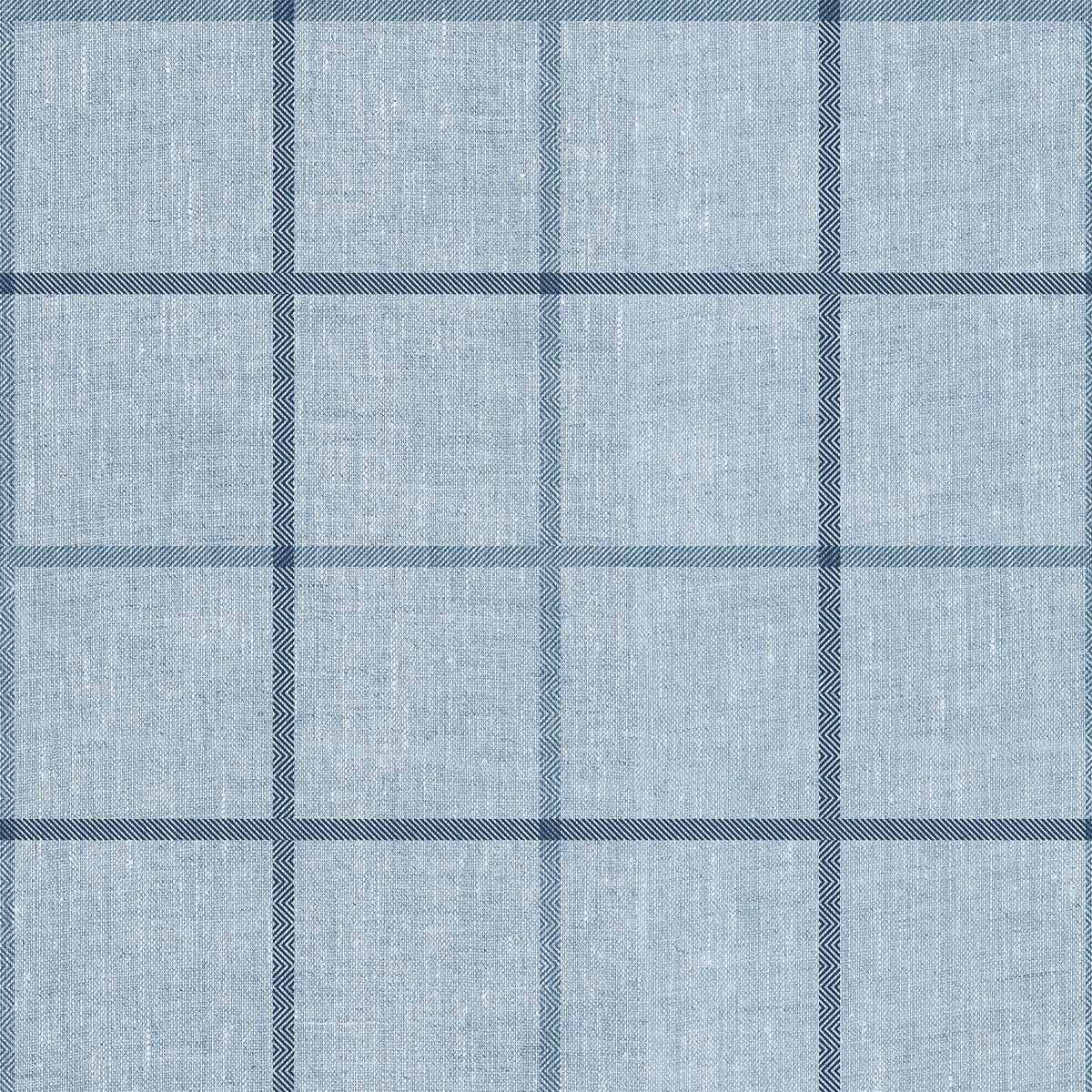 Integrated Check Denim Wallpaper