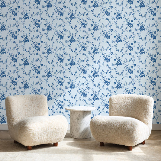 On The Vine in Tonal Blue