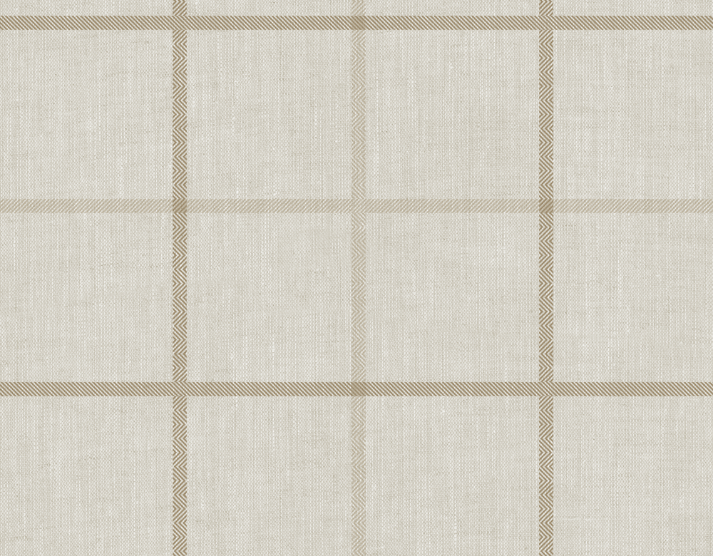 Light Integrated Check with Khaki