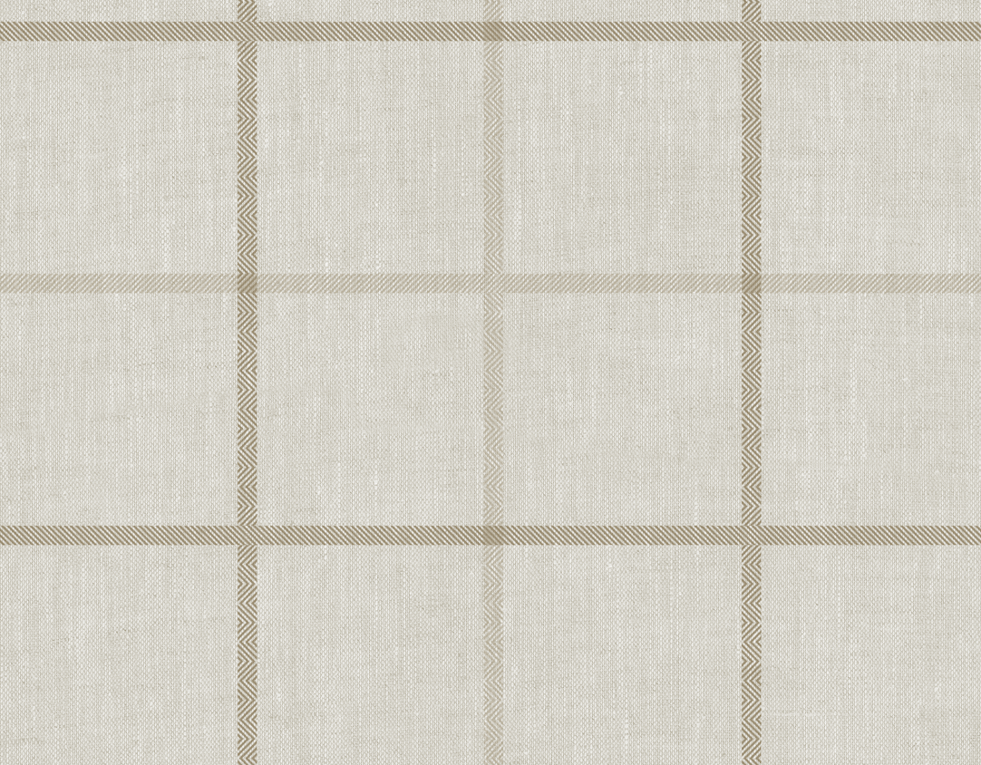 Light Integrated Check with Khaki