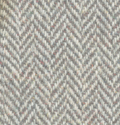 Grey Herringbone Tweed Wallpaper
