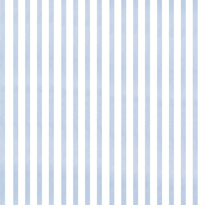 Stripes in Blue + White