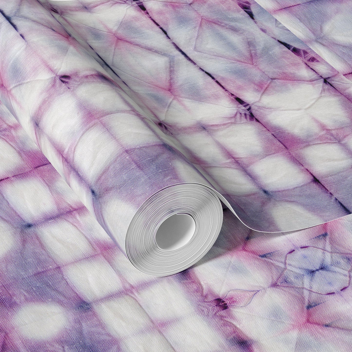 Hot Pink and Purple Tie Dye Wallpaper