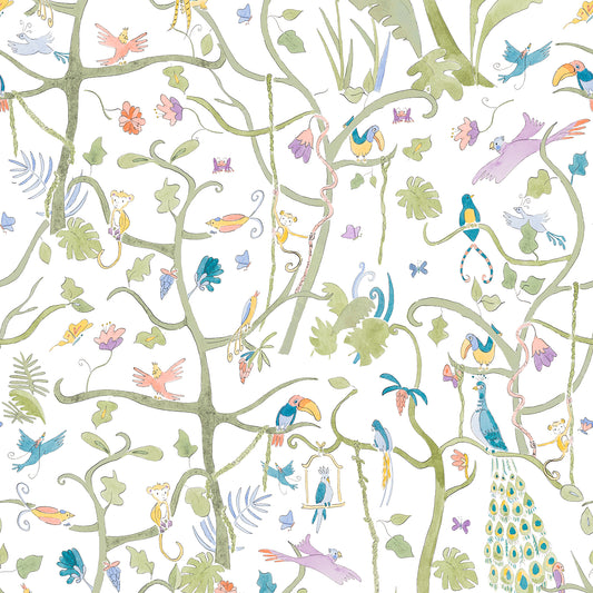 Tropical Garden Wallpaper