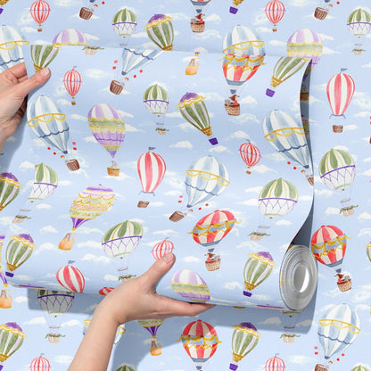 Up Up and Away in Blue