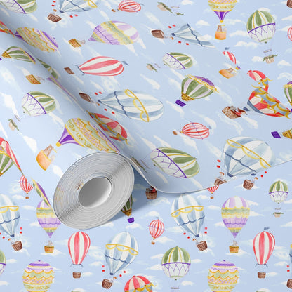 Up Up and Away in Blue