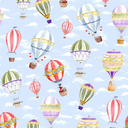 Up Up and Away in Blue