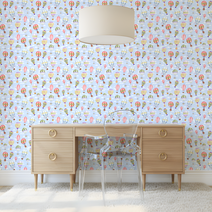 Up Up and Away in Blue