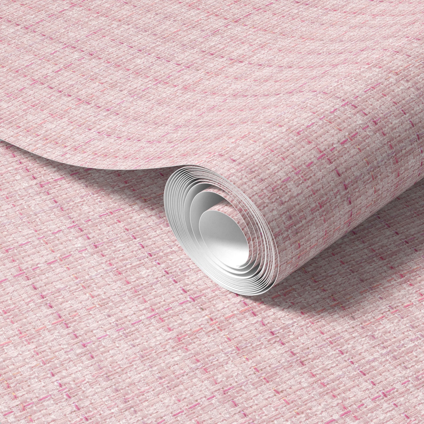 Precious Pink Weave Wallpaper