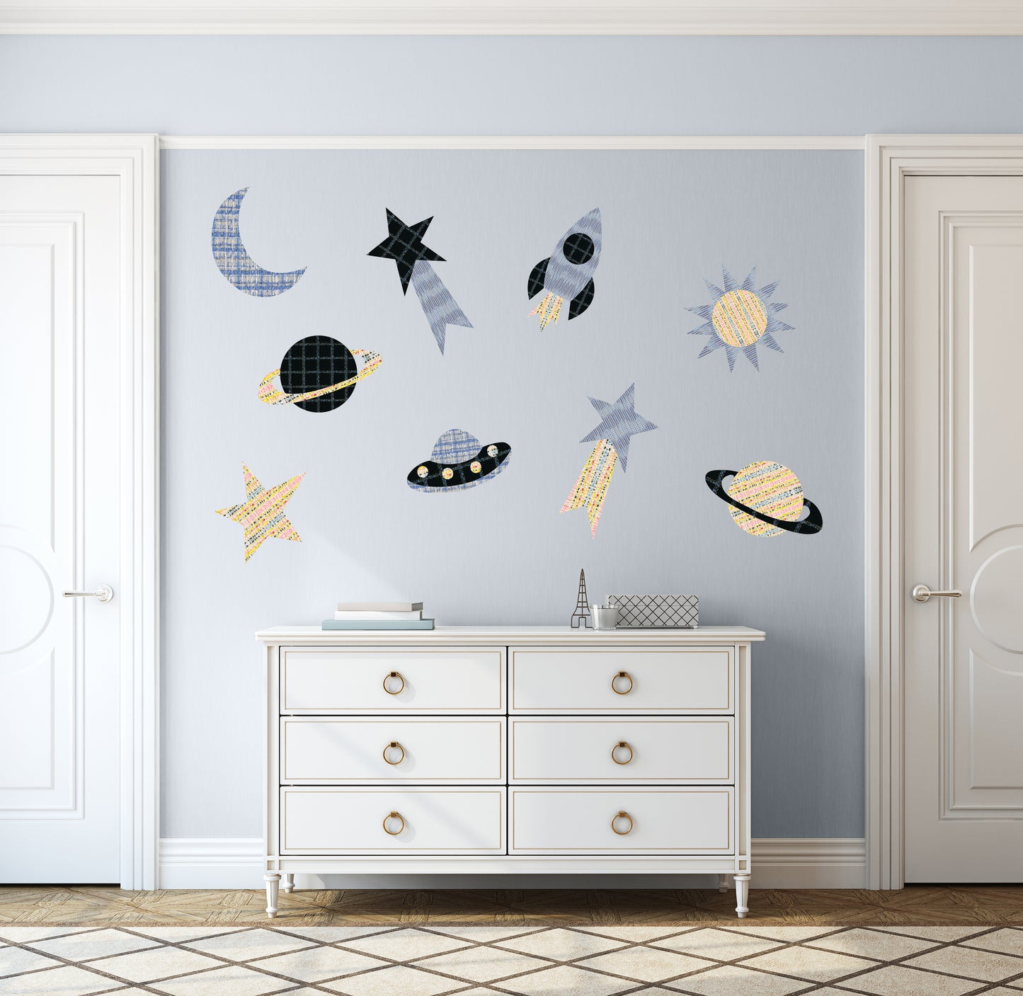 Space Wall Decal Set
