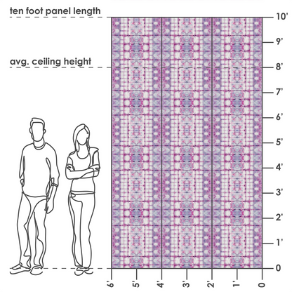 Hot Pink Tie Dye Wallpaper