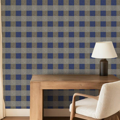 Herringbone in Suit Quartet Wallpaper