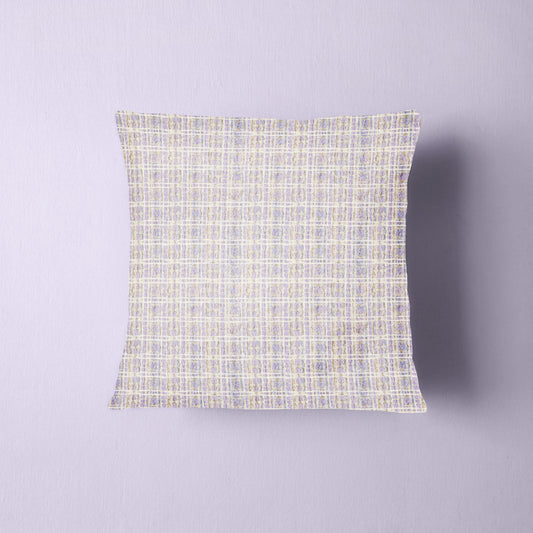 Purple Tweed Pillow Cover