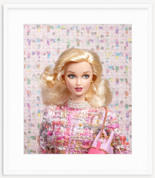 Perfectly Pink Framed Barbie