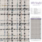 Peel and Stick Space Grid Creamy White Wallpaper