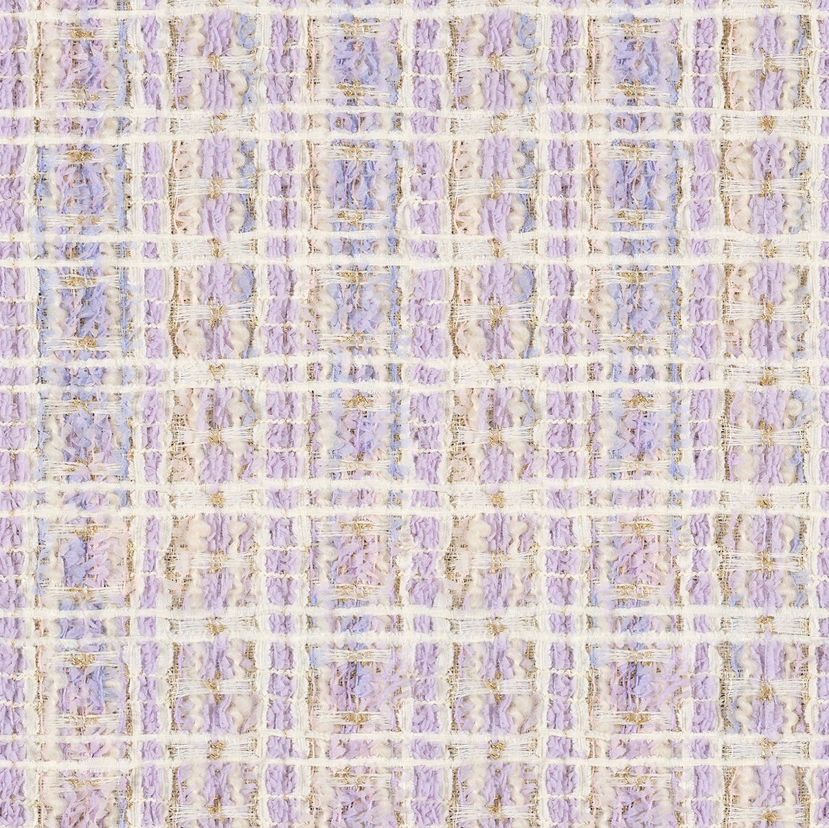 Ingrid Purple Tweed Wallpaper
