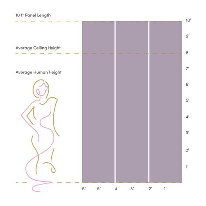 Ingrid Purple Tweed Wallpaper